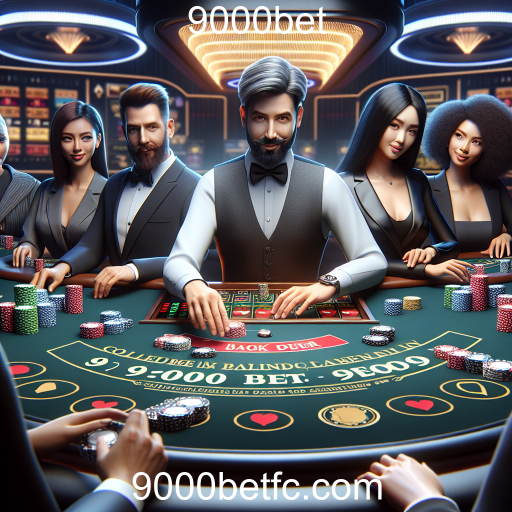 Experiência Imersiva com 'Live Games' no 9000bet
